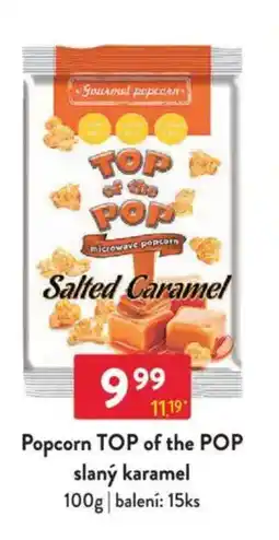 Qanto Popcorn TOP of the POP slaný karamel nabídka