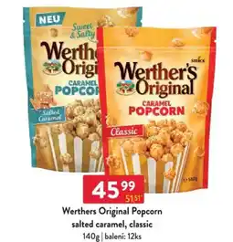 Qanto Werthers Original Popcorn salted caramel, classic nabídka