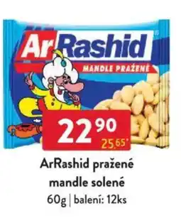 Qanto ArRashid pražené mandle solené nabídka