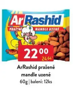Qanto ArRashid pražené mandle uzené nabídka