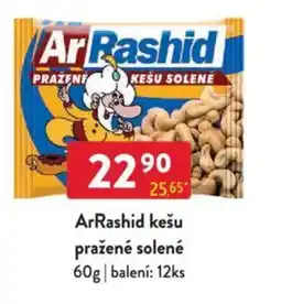 Qanto ArRashid kešu pražené solené nabídka