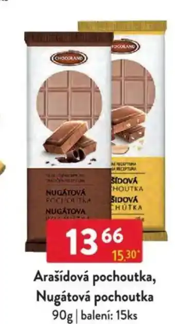 Qanto Arašídová pochoutka, Nugátová pochoutka nabídka