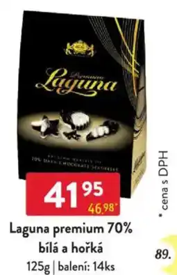 Qanto Laguna premium 70% bílá a hořká nabídka