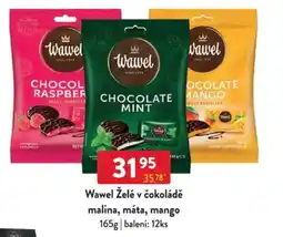 Qanto Wawel Želé v čokoládě malina, máta, mango nabídka
