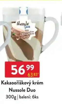 Qanto Kakaooříškový krém Nussole Duo nabídka