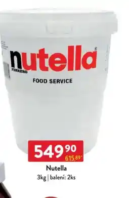 Qanto Nutella nabídka