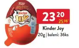 Qanto Kinder Joy nabídka