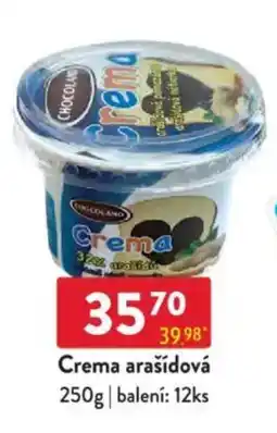 Qanto Crema arašídová nabídka