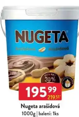 Qanto Nugeta arašídová nabídka