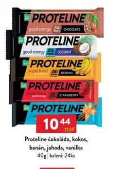 Qanto Proteline čokoláda, kokos, banán, jahoda, vanilka nabídka