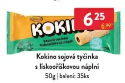 Qanto Kokino sojová tyčinka s lískooříškovou náplní nabídka