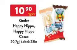 Qanto Kinder Happy Hippo, Happy Hippo Cacao nabídka