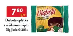 Qanto Diabeta oplatka s oříškovou náplní nabídka