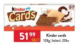 Qanto Kinder cards nabídka