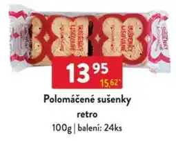 Qanto Polomáčené sušenky retro nabídka