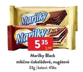 Qanto Marilky Black mléčno-čokoládové, nugátové nabídka