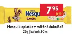 Qanto Nesquik oplatka v mléčné čokoládě nabídka