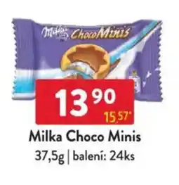 Qanto Milka Choco Minis nabídka