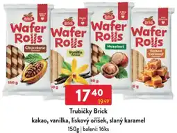 Qanto Trubičky Brick kakao, vanilka, lískový oříšek, slaný karamel nabídka