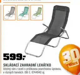 OBI SKLÁDACÍ ZAHRADNÍ LEHÁTKO nabídka