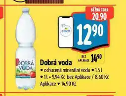 Albert Dobrá voda ochucená nabídka