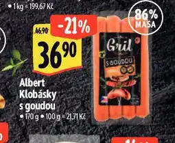 Albert Klobása s goudou nabídka