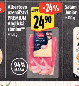 Albert Anglická slanina nabídka