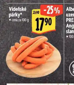 Albert Vídeňské párky nabídka