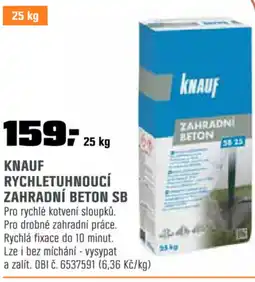 OBI KNAUF RYCHLETUHNOUCÍ ZAHRADNÍ BETON SB nabídka