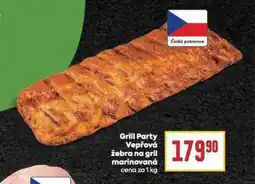 Billa Vepřová žebra na gril marinovaná nabídka