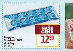 Billa Meggel smetana do kávy 10% nabídka
