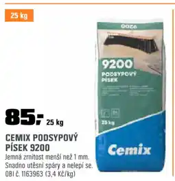 OBI CEMIX PODSYPOVÝ PÍSEK 9200 nabídka