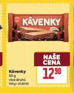Billa Kávenky nabídka