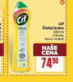 Billa Cif čistící krém nabídka