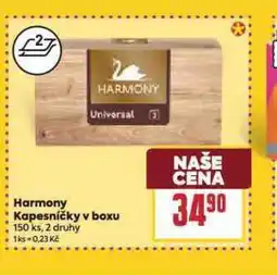 Billa Harmony kapesníčky v boxu nabídka