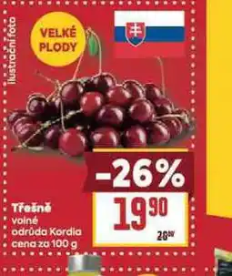 Billa Třešně nabídka