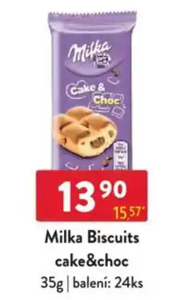 Qanto Milka Biscuits cake&choc nabídka
