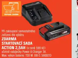 OBI ZDARMA STARTOVACÍ SADA ACTION 2,5AH nabídka
