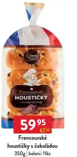 Qanto Francouzské houstičky s čokoládou nabídka
