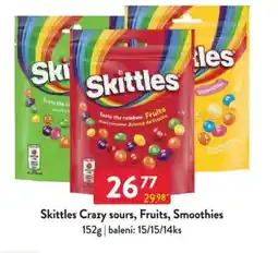 Qanto Skittles Crazy sours, Fruits, Smoothies nabídka