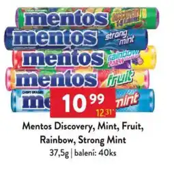 Qanto Mentos Discovery, Mint, Fruit, Rainbow, Strong Mint nabídka