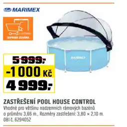 OBI ZASTŘEŠENÍ POOL HOUSE CONTROL nabídka