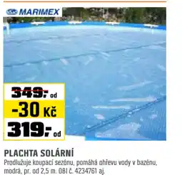 OBI PLACHTA SOLÁRNÍ nabídka