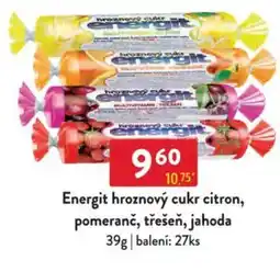 Qanto Energit hroznový cukr citron, pomeranč, třešeň, jahoda nabídka