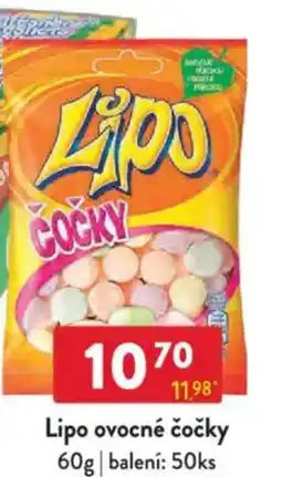 Qanto Lipo ovocné čočky nabídka