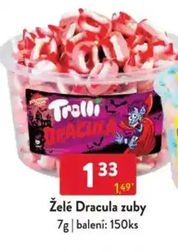 Qanto Želé Dracula zuby nabídka