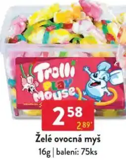 Qanto Želé ovocná myš nabídka
