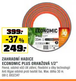 OBI Zahradní hadice economic plus oranžová 1/2" nabídka