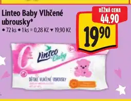 Albert Linteo Baby Vlhčené ubrousky* nabídka