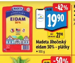 Albert Madeta Jihočeský eidam 30% - plátky nabídka